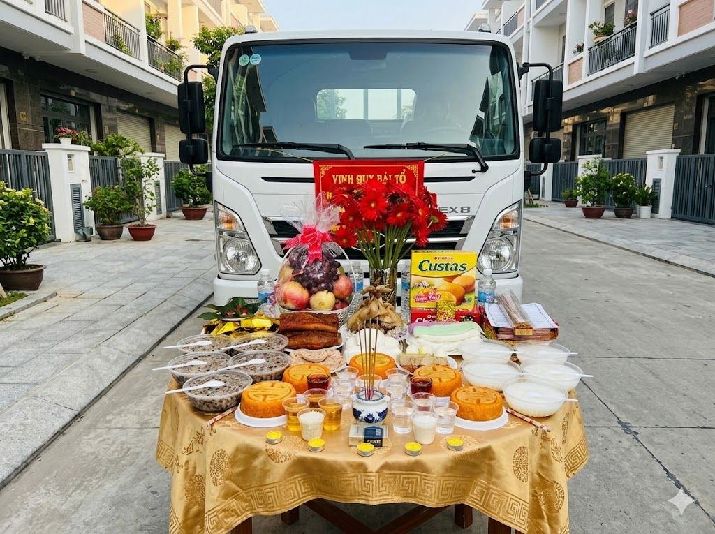 cúng xe tải kinh doanh