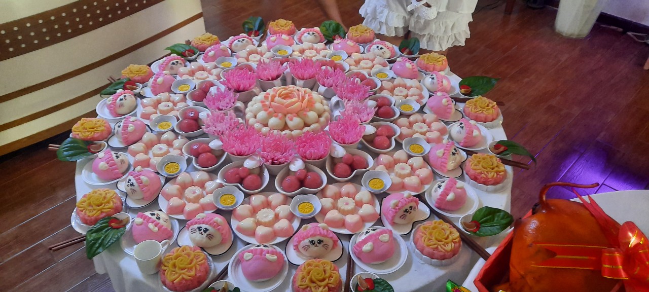 Mâm Cúng Thôi Nôi Tại Quận 5 Trọn Gói Giao Tận Nơi - Xôi Chè Út Tuyền 1 Mâm thôi nôi cho bé giao tận nơi tại chung cư như Lucky Palace Quận 5